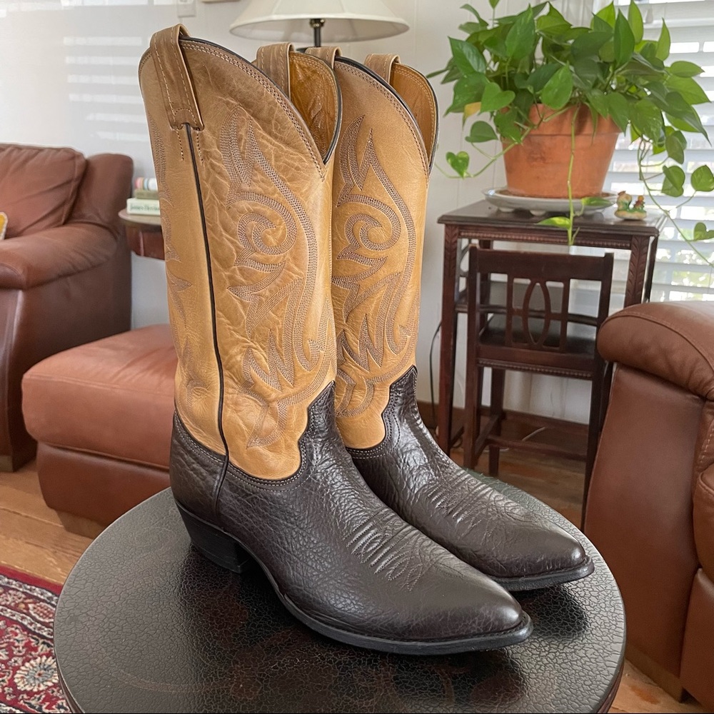 Nocona Leather Western Boots men’s size 8.5D